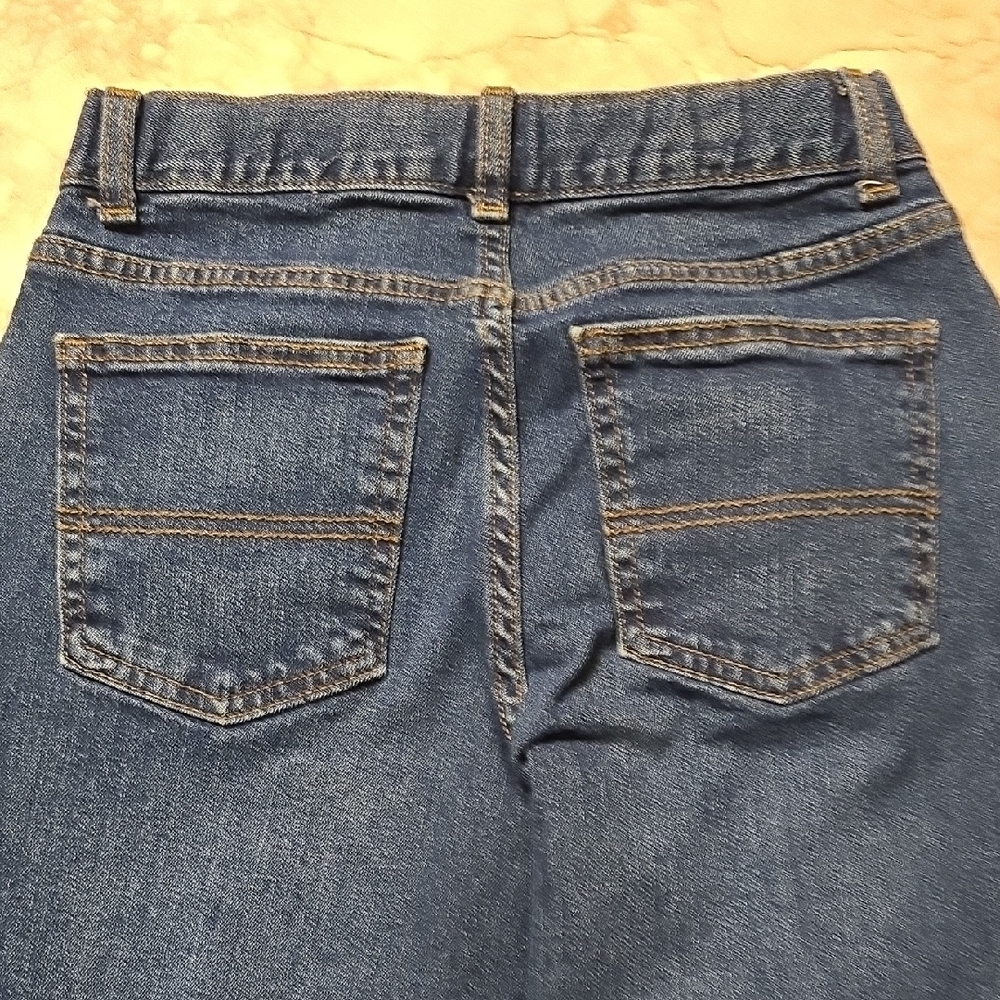 Wonder Nation |Boy's | Classic Blue| Relaxed |Straight Jeans | Great Cond | 0212 - Picture 5 of 8